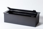 Spl 300011 Люк настольный на 4 поста (45х45), металл, черный, IP20