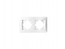 Spl 201202 Рамка 2 поста (белый) серия BW