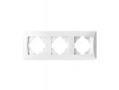 Spl 201203 Рамка 3 поста (белый) серия BW