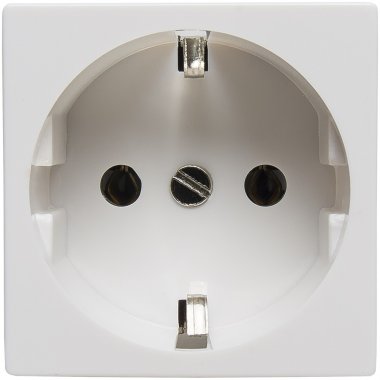 Фотография товара 'Spl 200001 Розетка электрическая 2К+З (белый)'