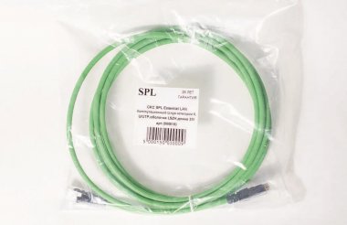 Фотография товара 'Spl 500015 Коммутационный шнур категории 6, U/UTP, 4х2х(7х0,21), LSZH'