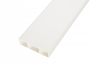 Фотография товара 'Spl 075001S Кабельный канал 75x20х2000мм с перегородками (белый)'