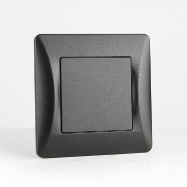 Фотография товара 'Spl 201325 Заглушка (антрацит) серия BW'